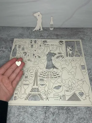 Paris Chipboard - Mintay
