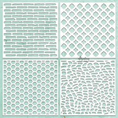 Pattern 1 Chipboard - Mintay