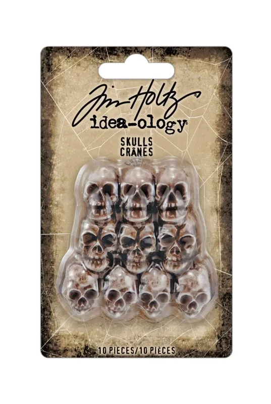 Skulls Adornments - Tim Holtz Idea-ology