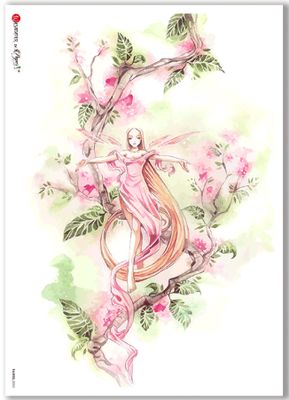 Fairies-0052 - A4 Rice Paper - Paper Designs