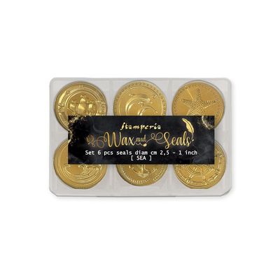 Wax Seal Set- Stamperia Silent Sea Seal Set