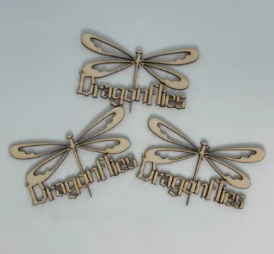 Dragonflies - Wood Cut Out