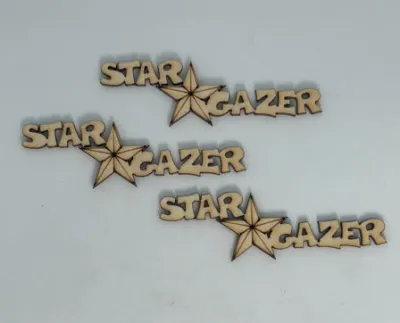 Stars - Wood Cut Out