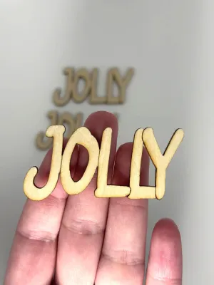 Season's Greetings - Wood Cut Out