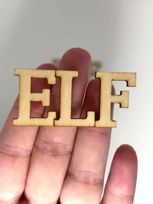Elf - Wood Cut Out