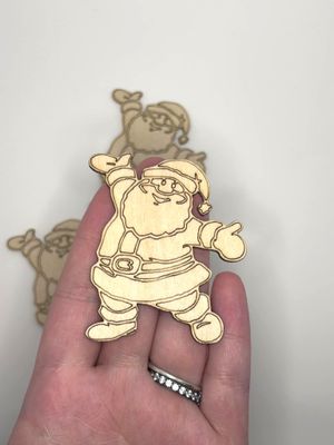 Santa - Wood Cut Out