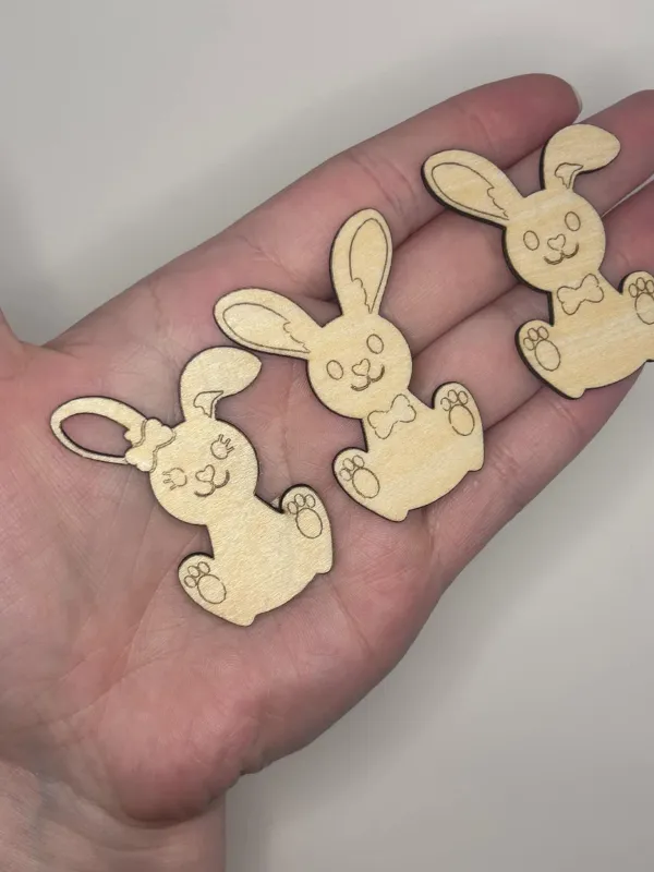 Easter Bunny - Wood Cut Out