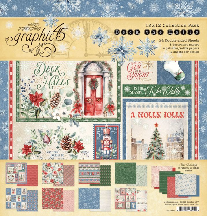 Deck the Halls 12x12 - Graphic 45 Collection