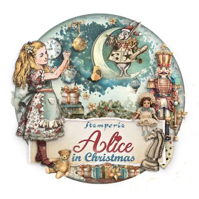 Alice in Christmas - Stamperia