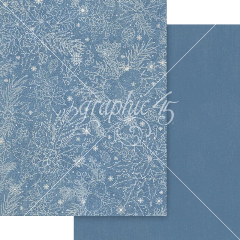 Deck the Halls 8.5x11 - Graphic 45 Patterns and Solids