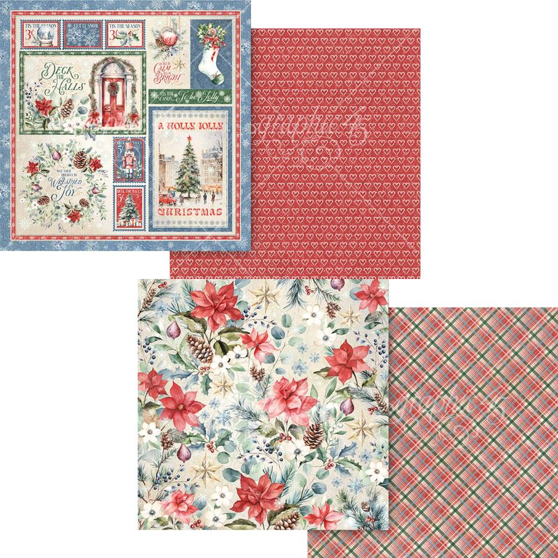 Deck the Halls 8x8 - Graphic 45