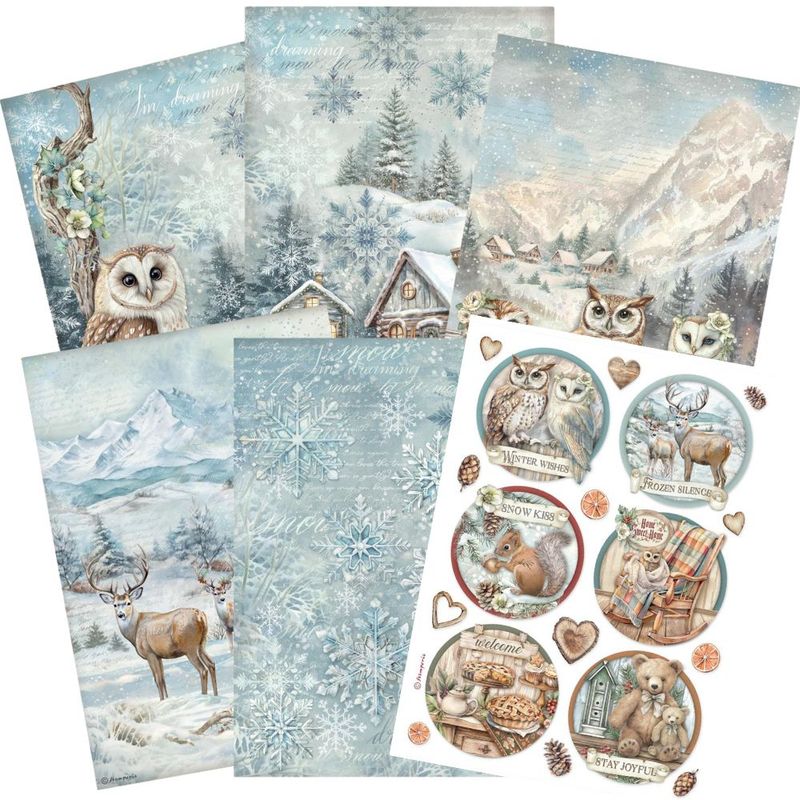 The Owl&#39;s House A4 - Stamperia
