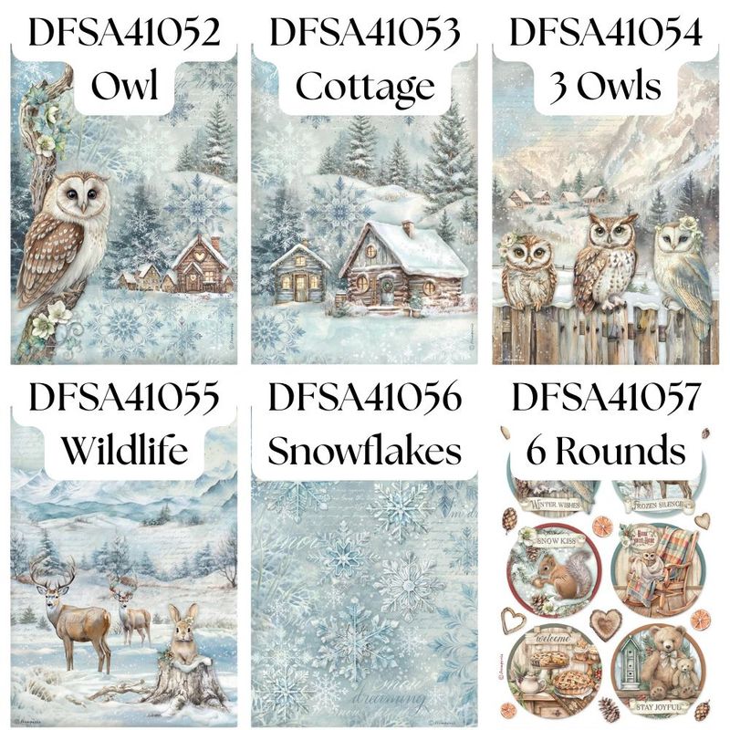 The Owl's House A4 - Stamperia