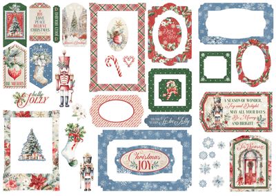 Deck the Halls - Graphic 45 Tags and Frames