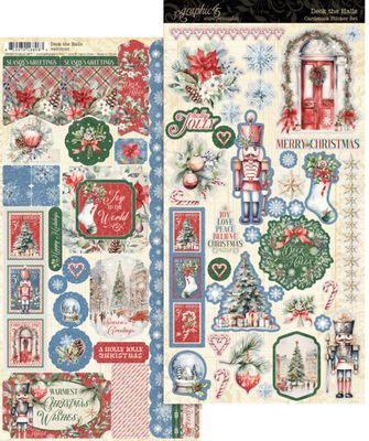 Deck the Halls Stickers - Graphic 45