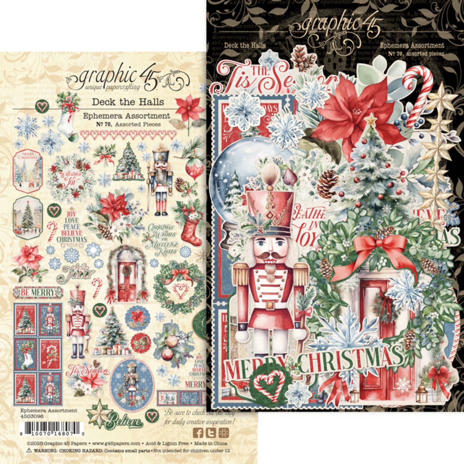 Deck the Halls - Graphic 45 Ephemera