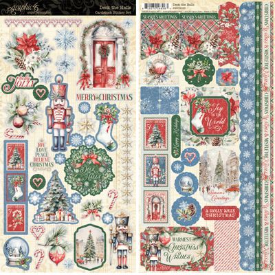 Deck the Halls Stickers - Graphic 45