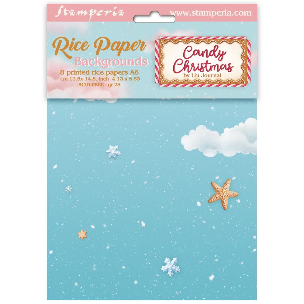 Candy Christmas Selection 8pk A6 - Stamperia