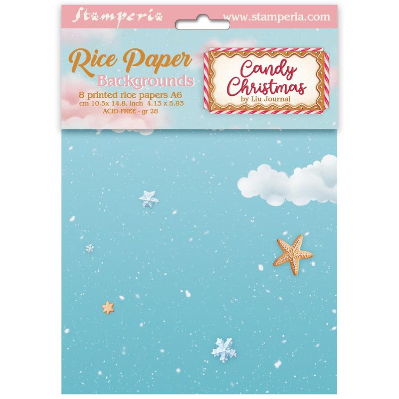 Candy Christmas Selection 8pk A6 - Stamperia