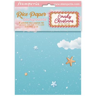 Candy Christmas Selection 8pk A6 - Stamperia