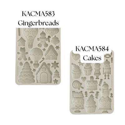 Candy Christmas A5 Silicone Mold - Stamperia
