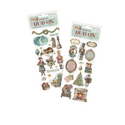 Alice in Christmas - Stamperia Rub Ons