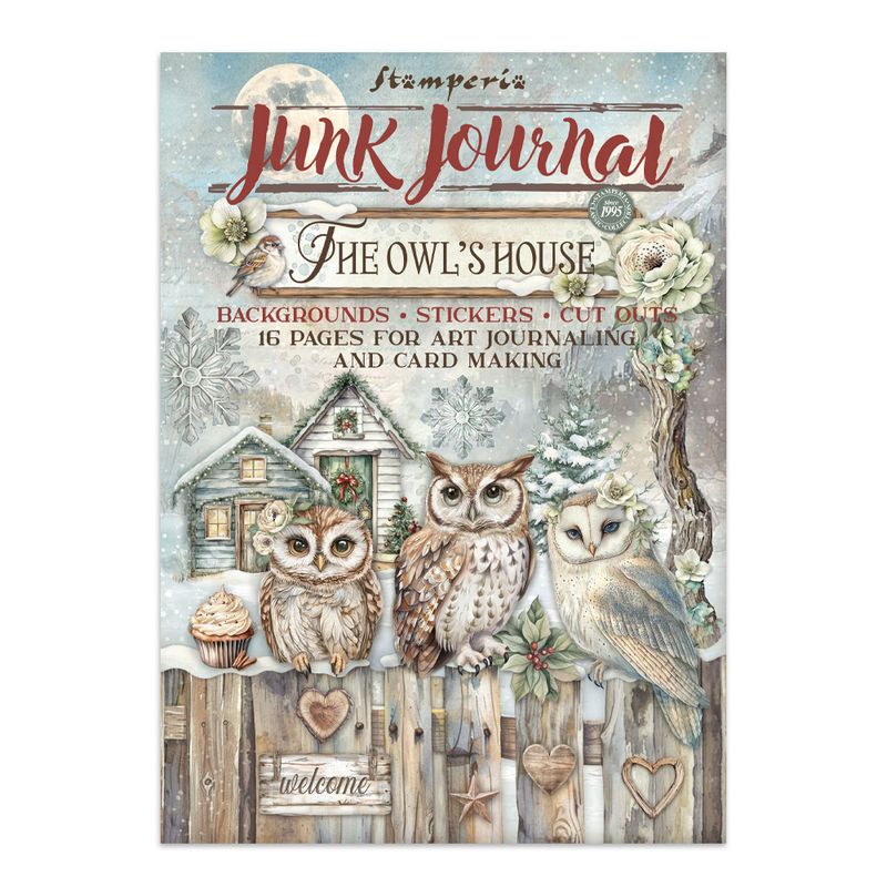The Owl&#39;s House Junk Journal - Stamperia