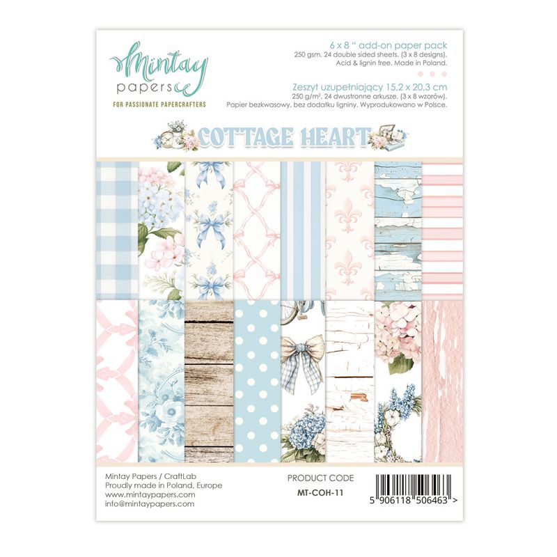 Cottage Heart 6x8 - Mintay Papers