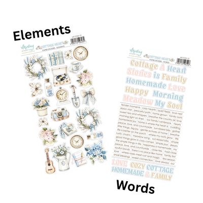 Cottage Heart Stickers - Mintay Papers