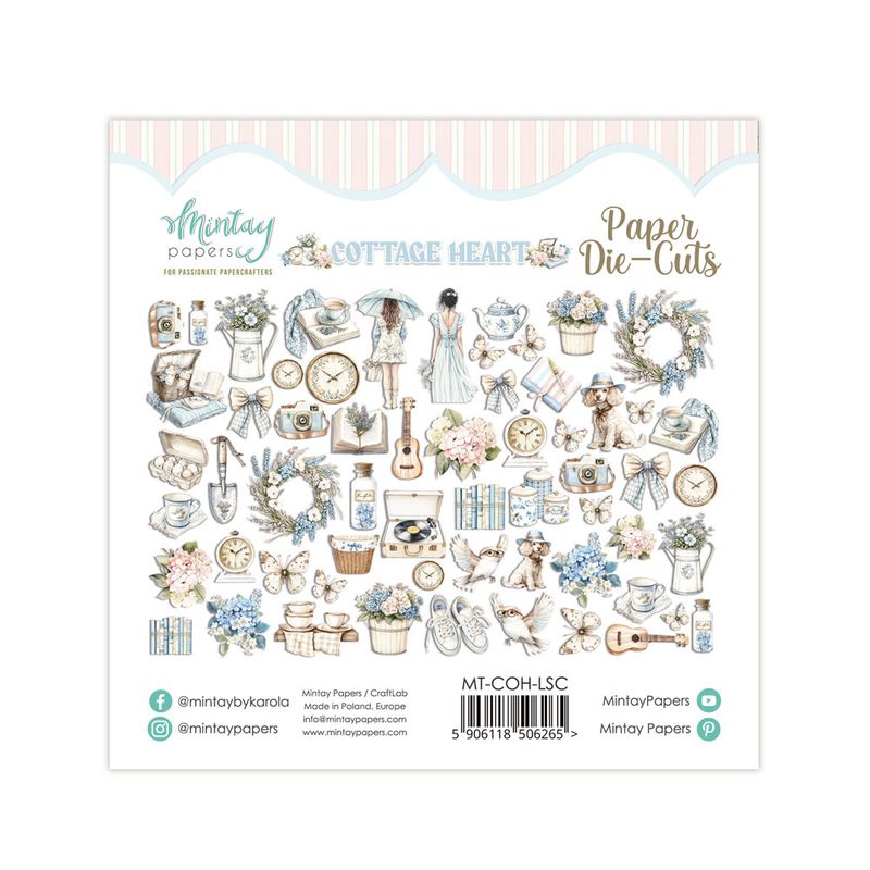 Cottage Heart Die Cuts - Mintay Papers