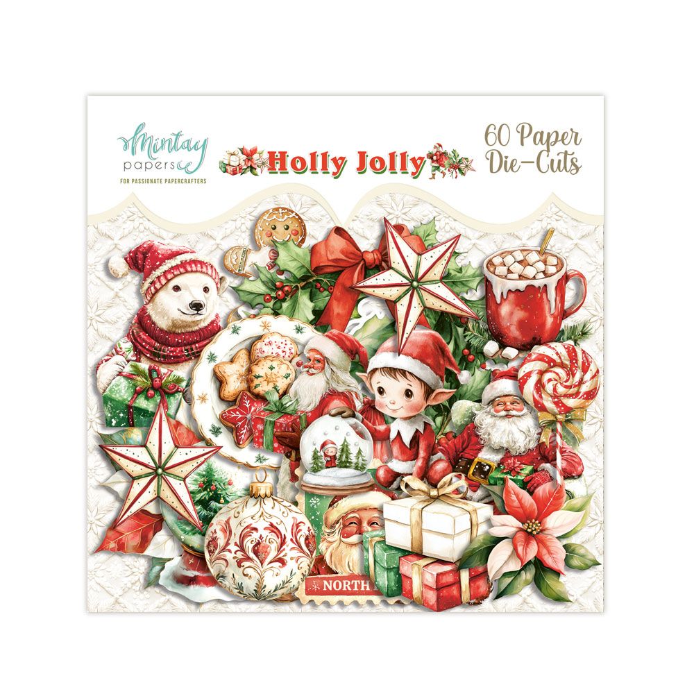 Holly Jolly Die Cuts - Mintay Papers