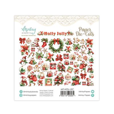 Holly Jolly Die Cuts - Mintay Papers