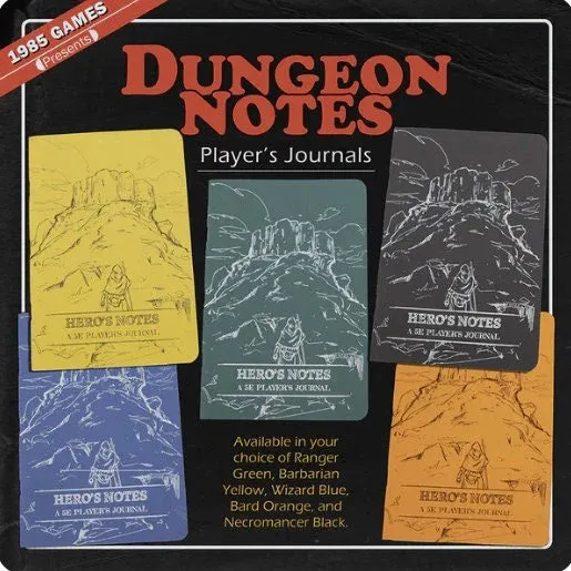 Hero&#39;s Journals - 1985 Games