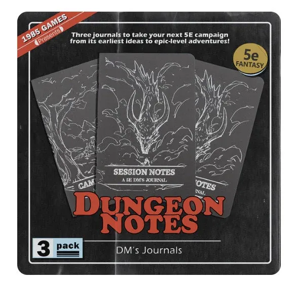 Dungeon Master's Journals - 1985 Games