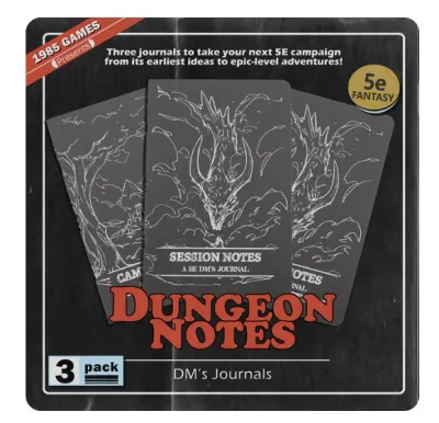 Dungeon Master's Journals - 1985 Games