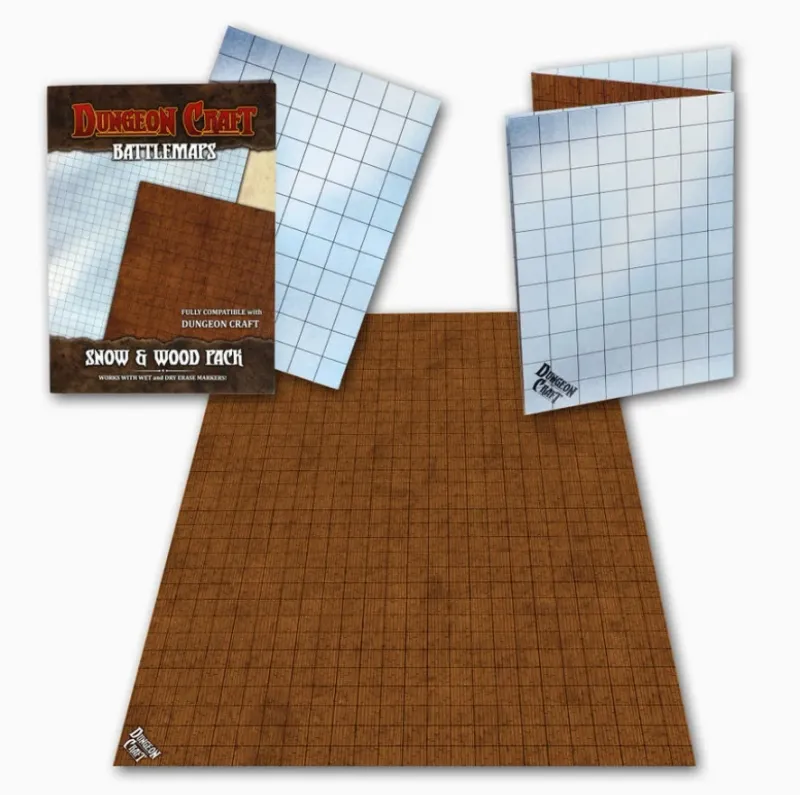 Battle Map: Snow &amp; Wood - 1985 Games