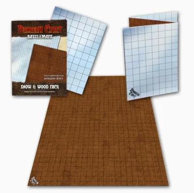 Battle Map: Snow &amp; Wood - 1985 Games