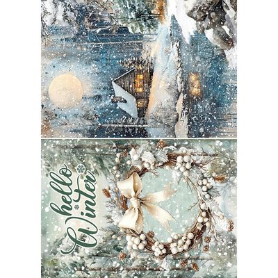 Forest Tales A5 Mixed Rice Paper 8/pkg - Ciao Bella