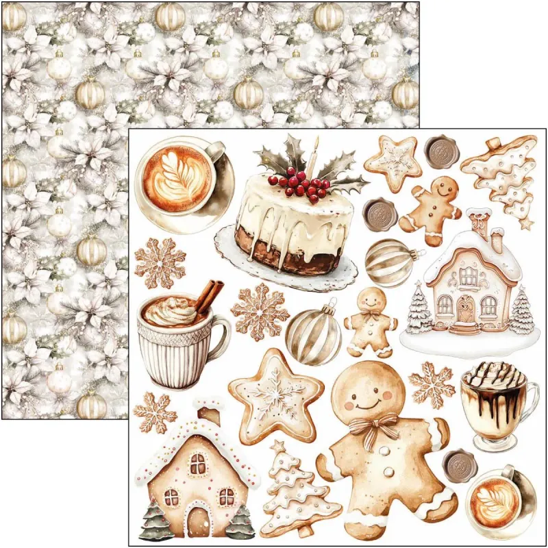 Winter Season 6x6 Fussy Cut Pad - Ciao Bella