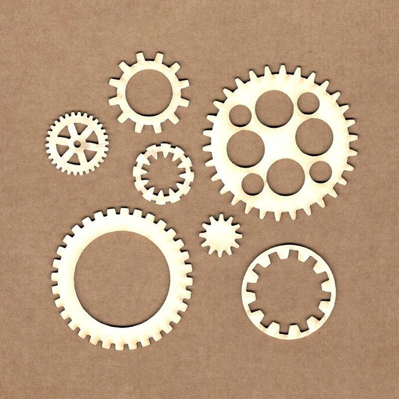Gears Chipboard Pieces - Kora Projects