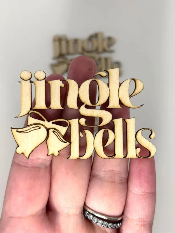 Jingle Bells - Wood Cut Outs