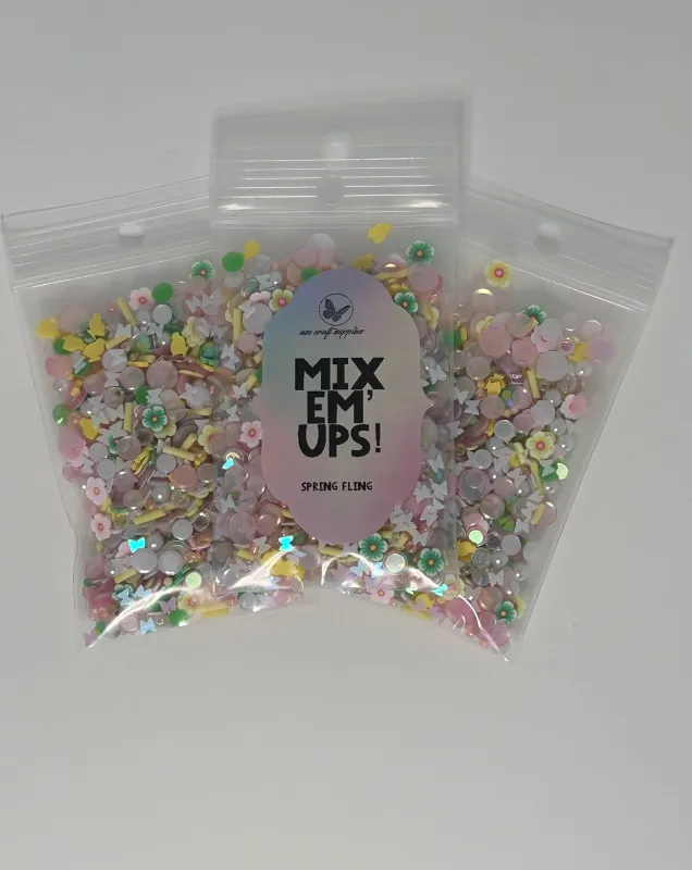 Spring Fling - Mix Em&#39; Up Shaker Mixes