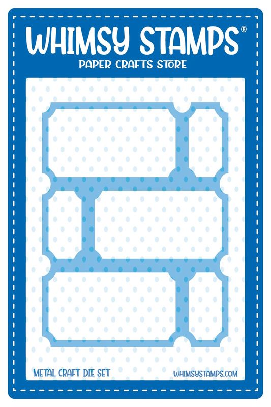 Terrific Tickets Window Die - Whimsy Stamps