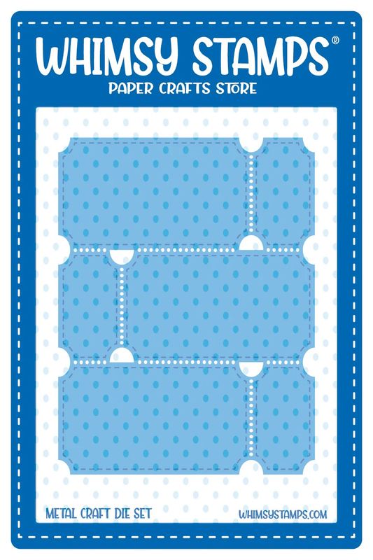 Terrific Tickets Die - Whimsy Stamps
