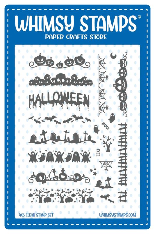 Halloween Bitty Borders - Whimsy Stamps