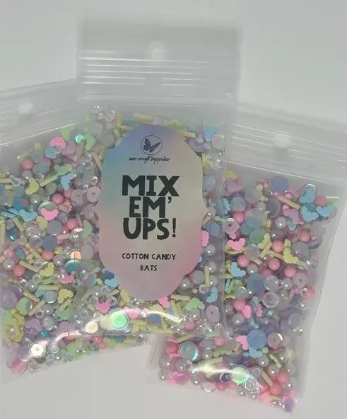 Cotton Candy Bats - Mix Em&#39; Up Shaker Mixes
