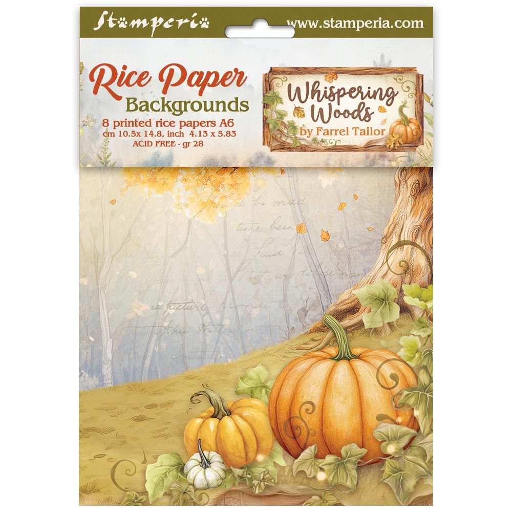 Whispering Woods Selection 8pk A6 - Stamperia