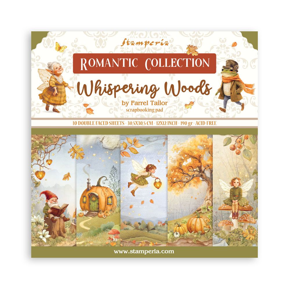 Whispering Woods 12x12 - Stamperia
