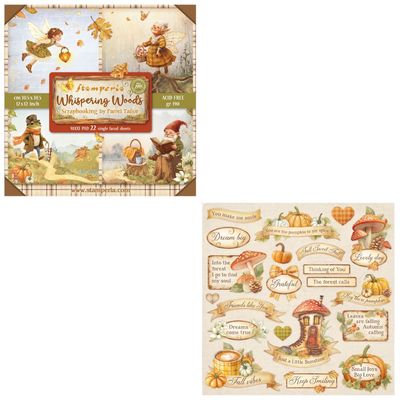 Whispering Woods XL 12x12 - Stamperia
