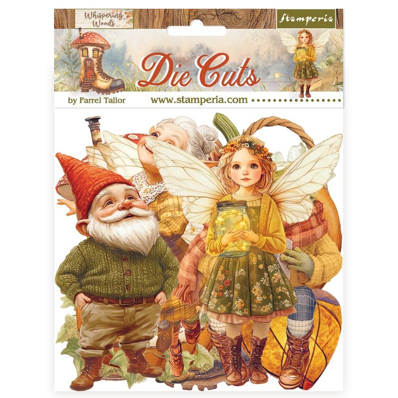 Whispering Woods Die Cuts - Stamperia